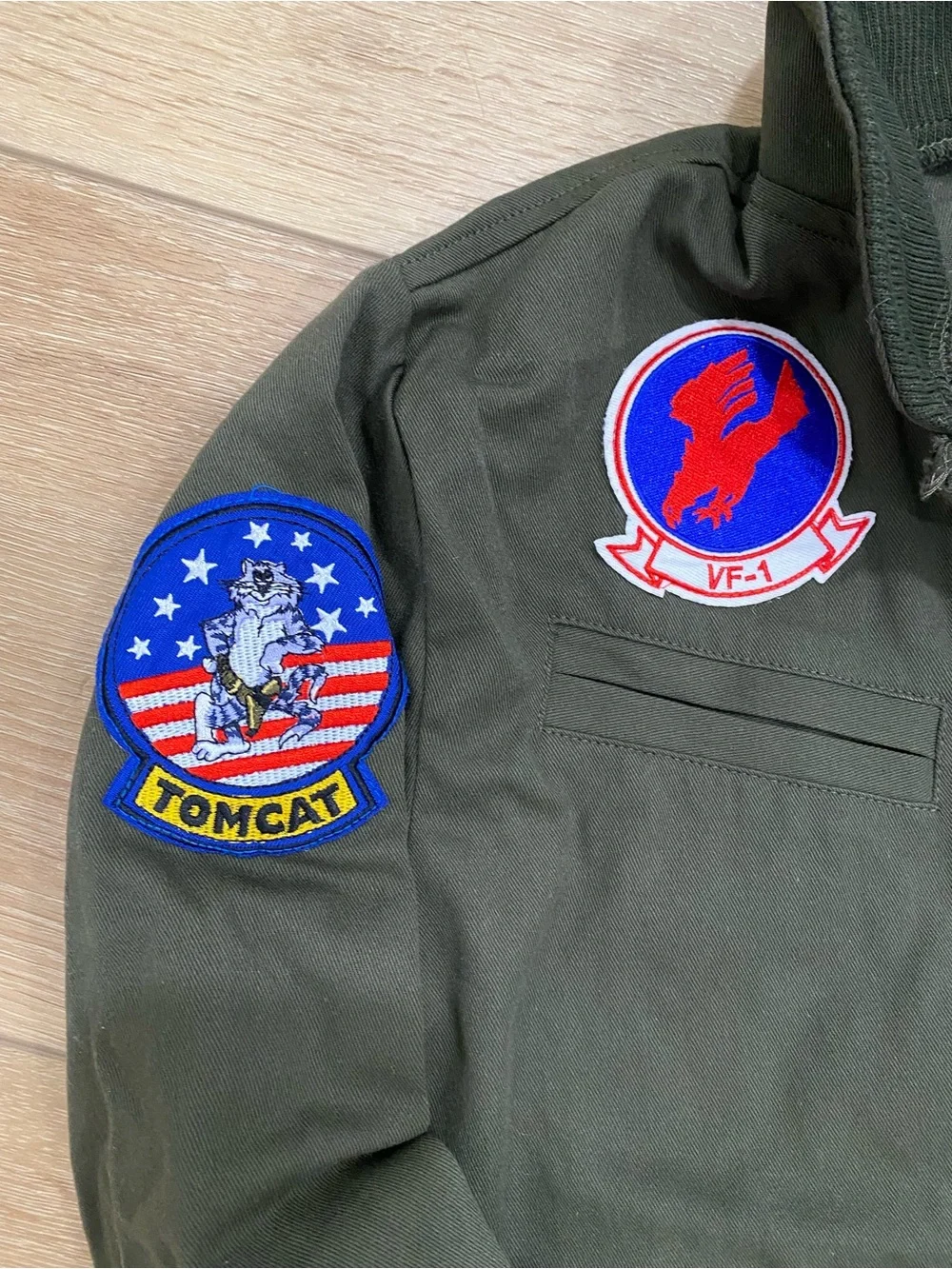 Top Gun Maverick Child XL 14-16 Flight Suit Costume Spirit Halloween Theatre